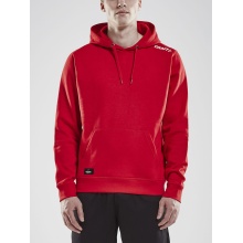 Craft Kapuzenpullover Hoodie Community (athletische Passform) rot Herren